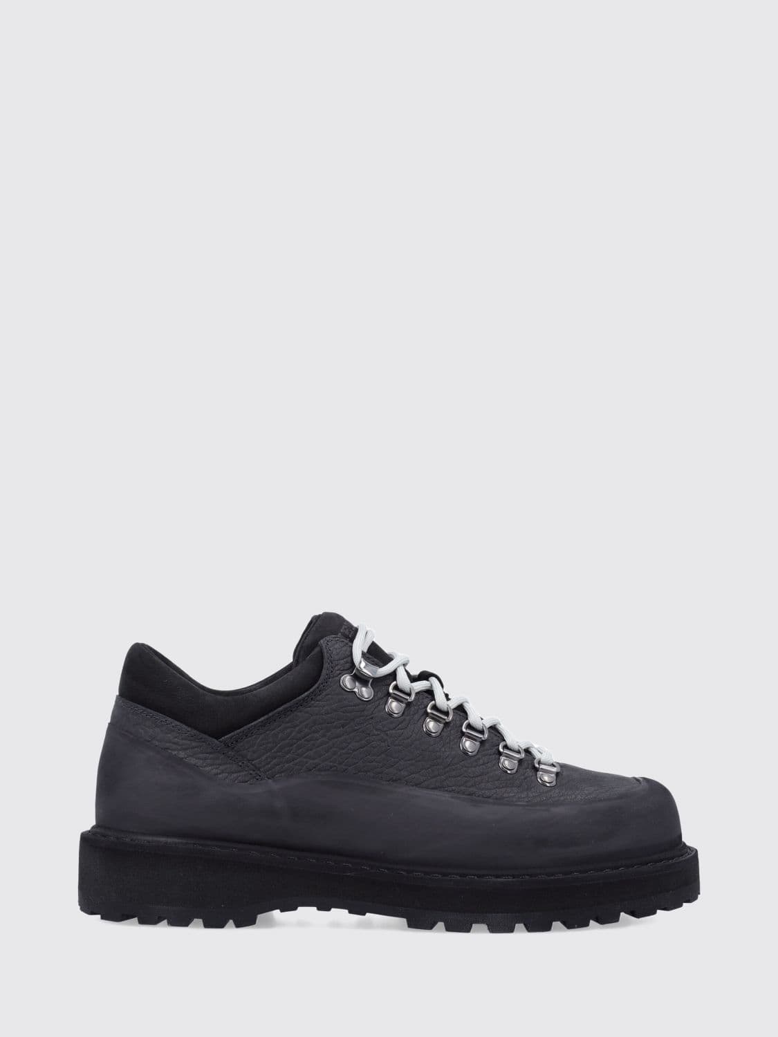 Diemme Cornaro Lace-Up Nubuck Leather Ankle Boots with Lug Sole