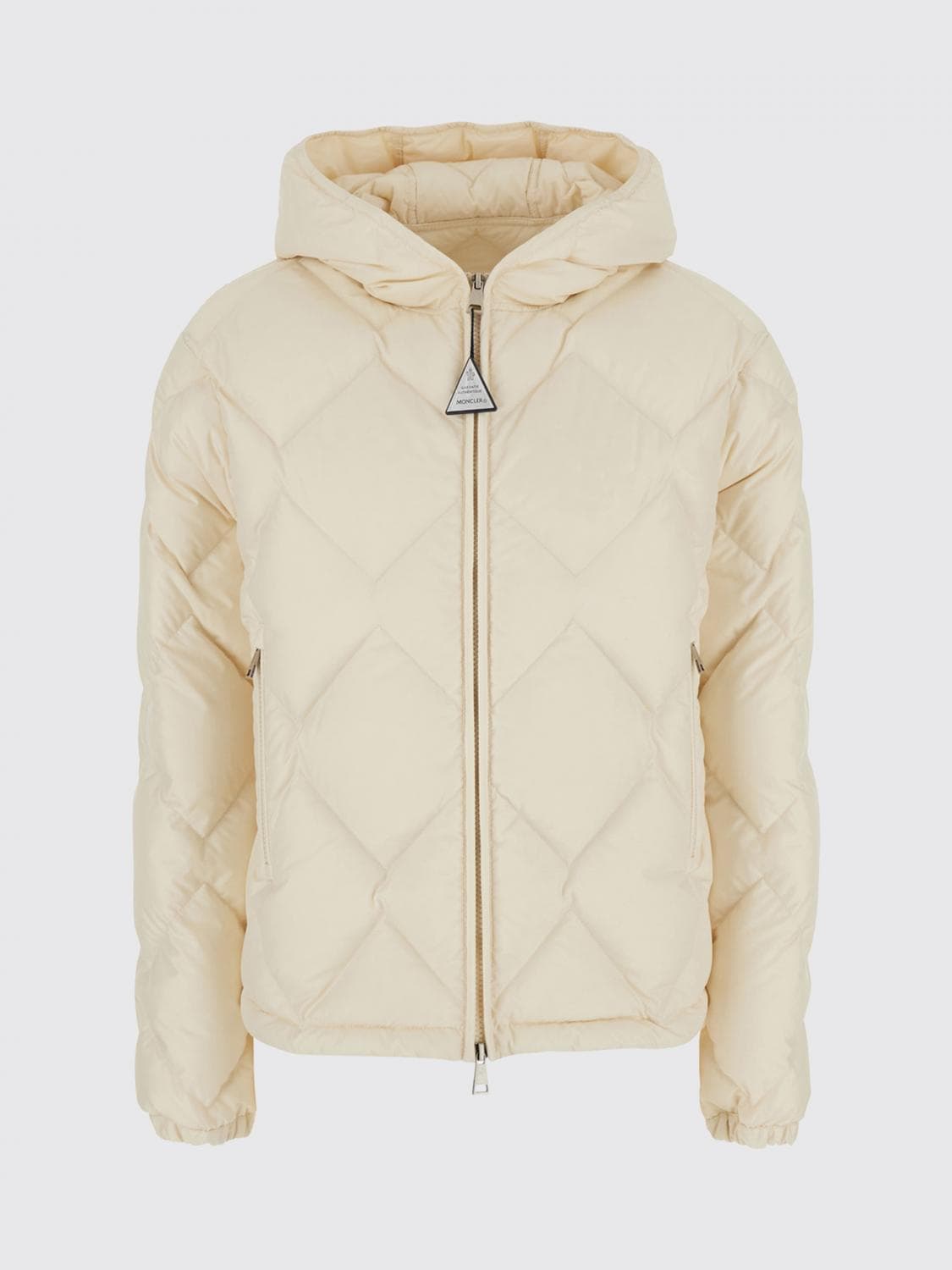 Moncler Jacket Woman color Cream