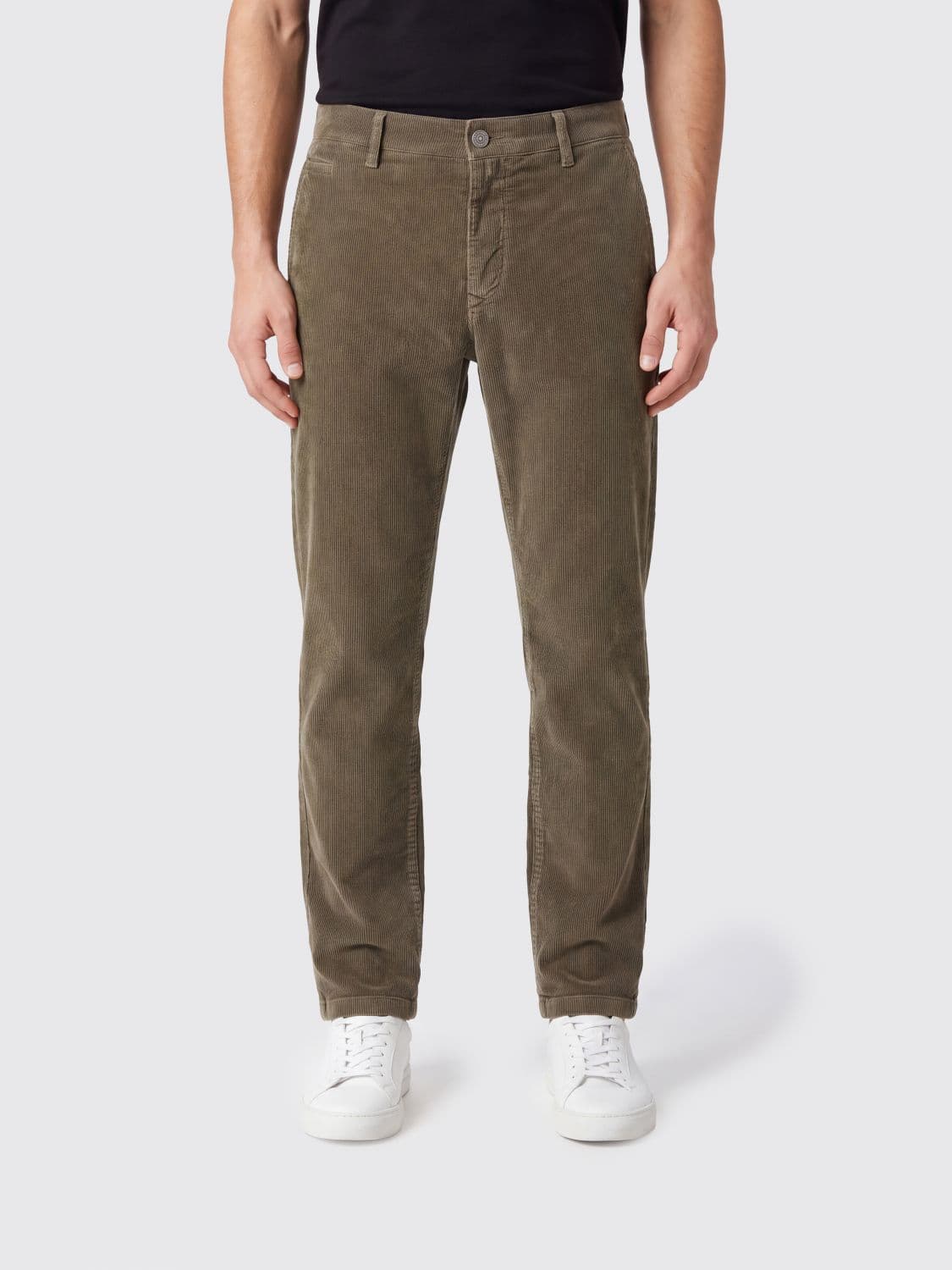 Jacob Cohen Slim Fit Corduroy Mid-Rise Trousers