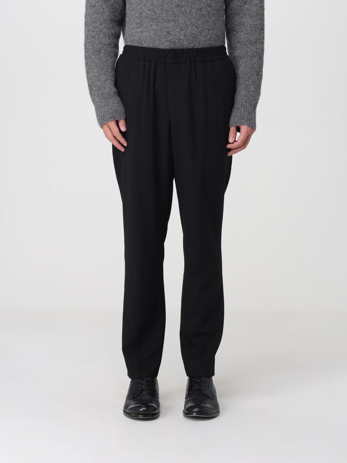 Ami Paris Pants Men color Black