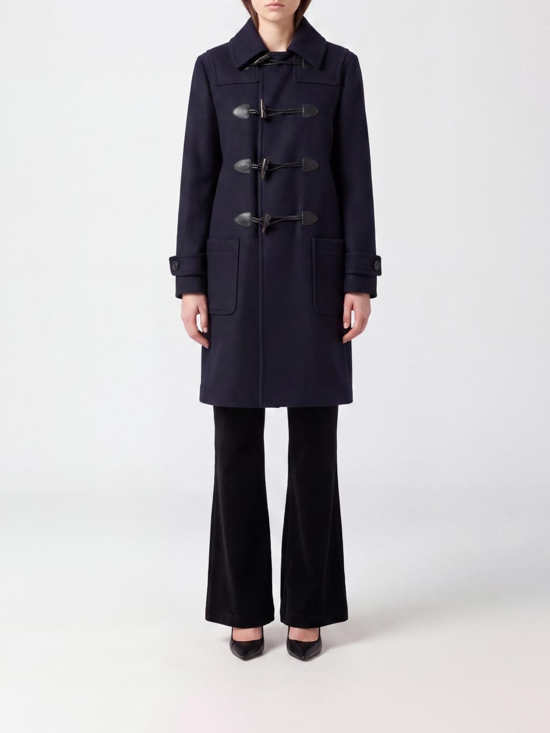 Polo Ralph Lauren Single-Breasted Recycled Wool-Blend Coat with Toggles