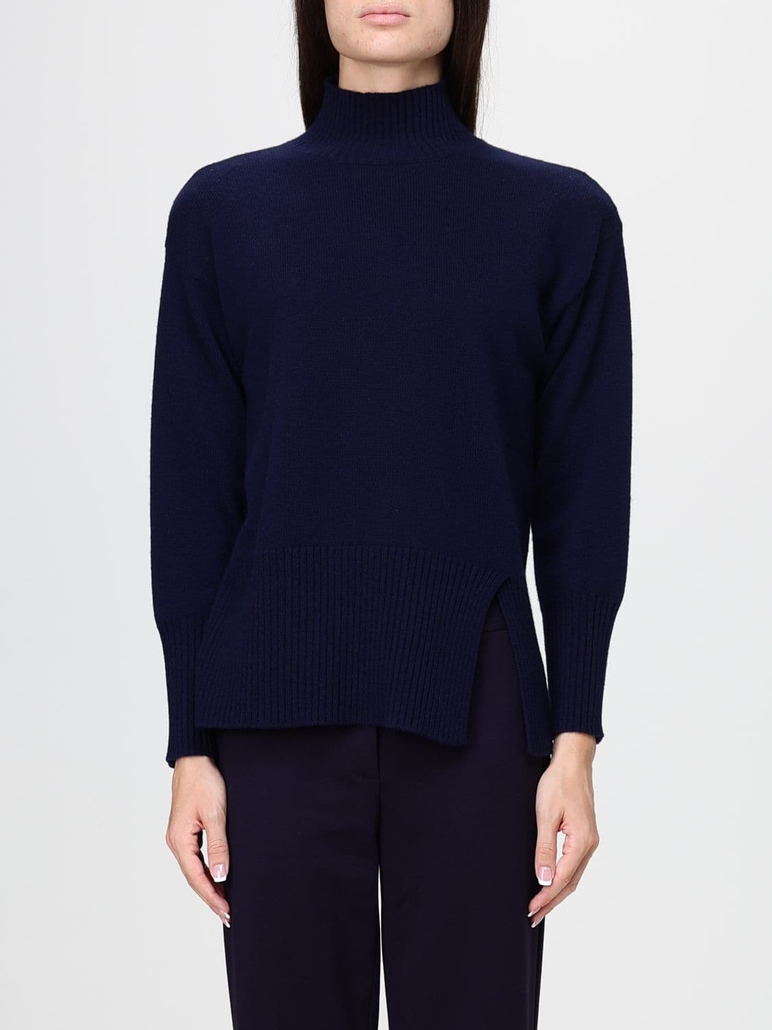 Kangra Slim Fit Wool Roll Neck Jumper
