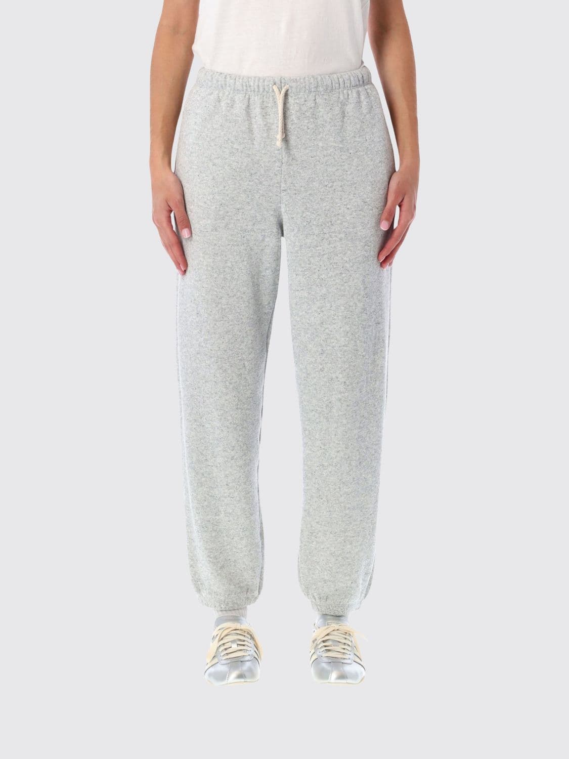American Vintage Straight-Leg Jogging Trousers with Elasticated Waist
