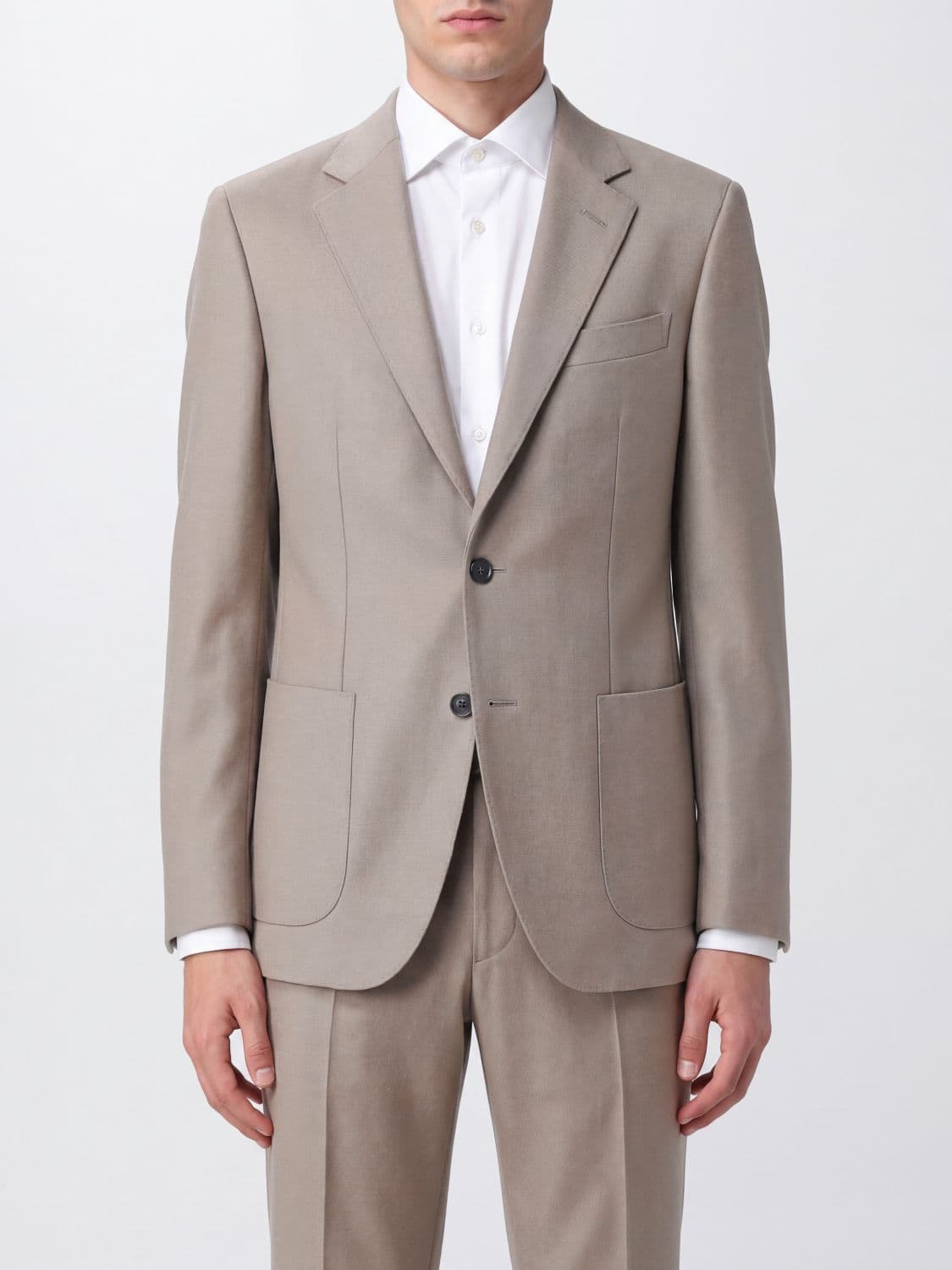 Tom Ford Single-Breasted Wool and Silk Blazer with Five-Button Cuffs