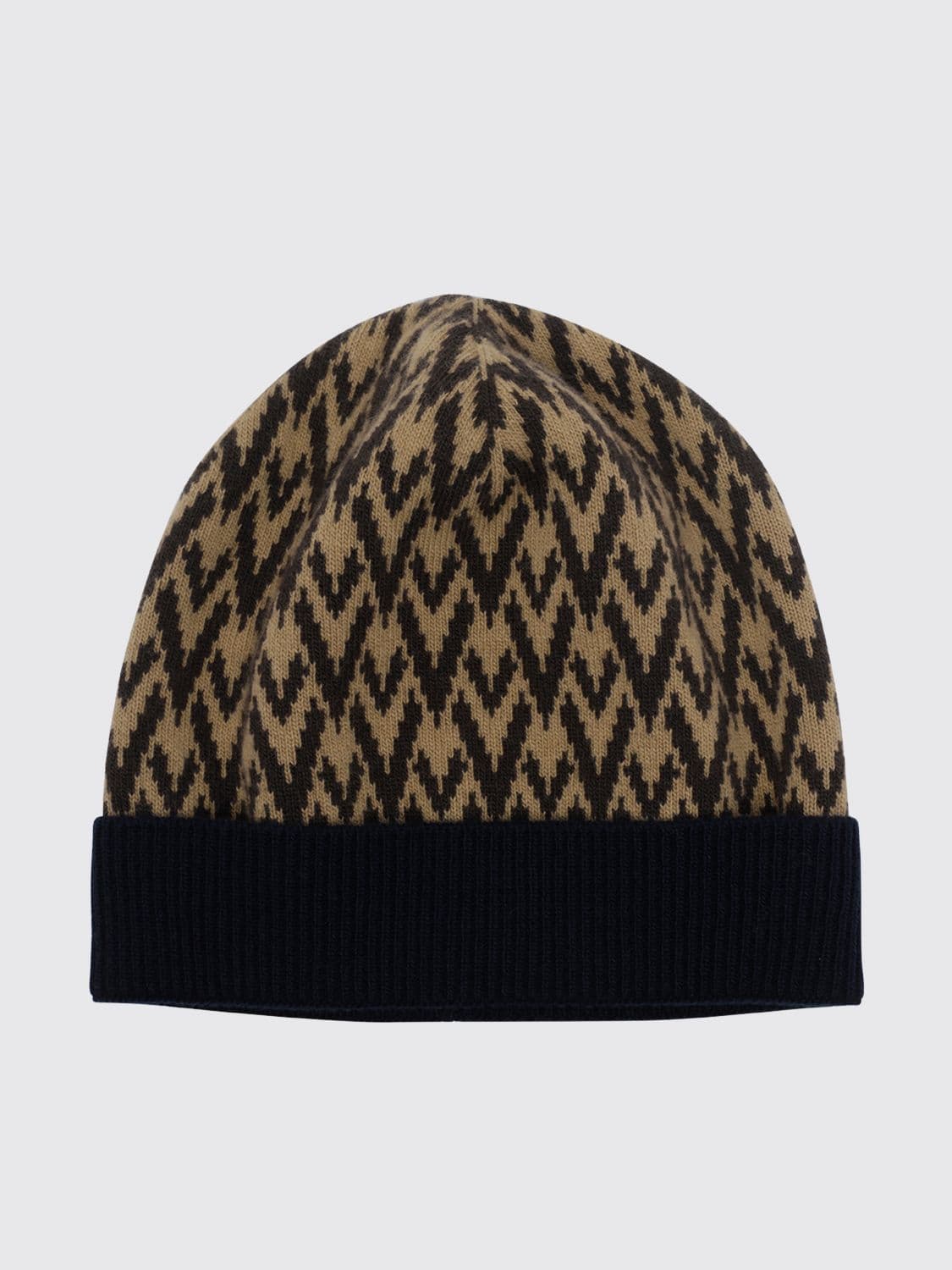 Valentino Garavani Virgin Wool Beanie with VLogo Signature