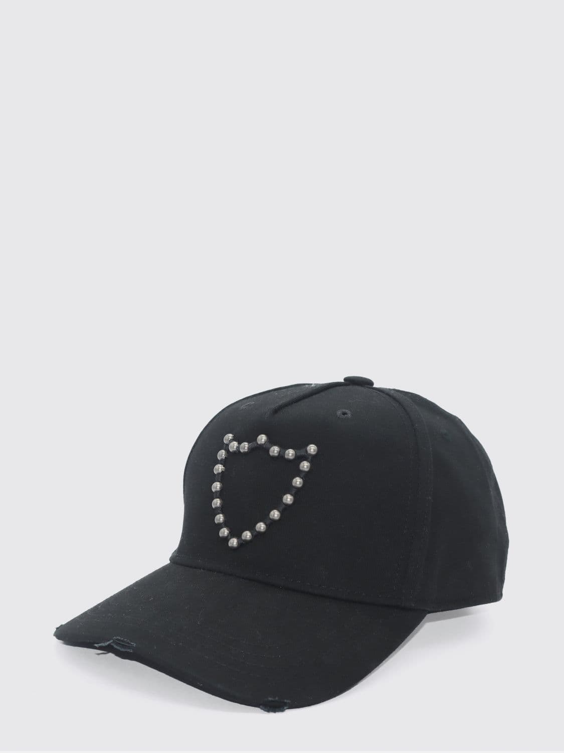 Htc Los Angeles Black Cotton Baseball Cap with Front Embroidery · OS