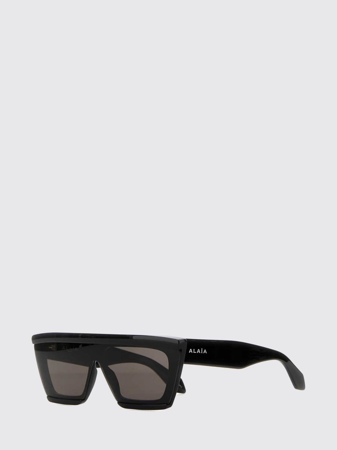 Alaïa Rectangular-Shaped Cat-Eye Acetate Sunglasses