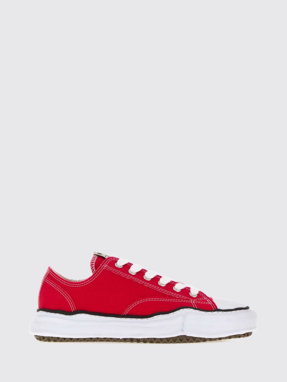 Maison Mihara Yasuhiro Peterson Low Top Canvas Trainers with Rubber Sole