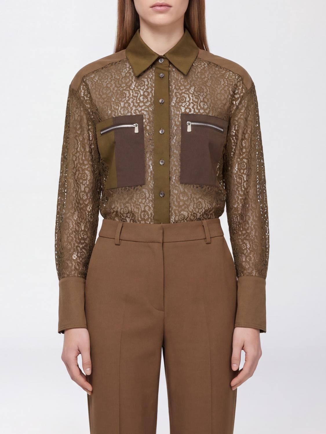 Pinko Shirt Woman color Green