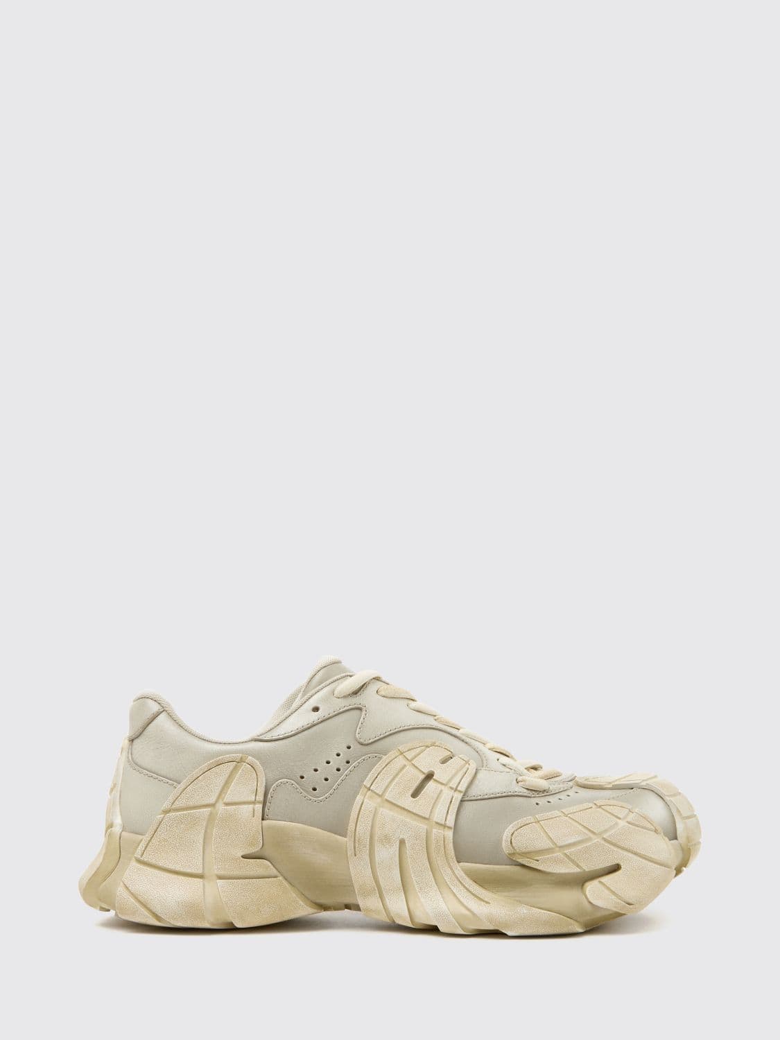 Camperlab Tormenta Distressed Leather Low-Top Sneakers