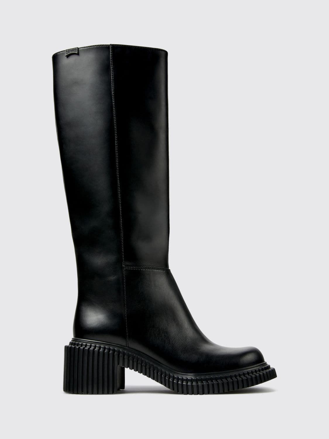 Camper Pix London Calfskin Knee-High Boots with XL Extralight Sole