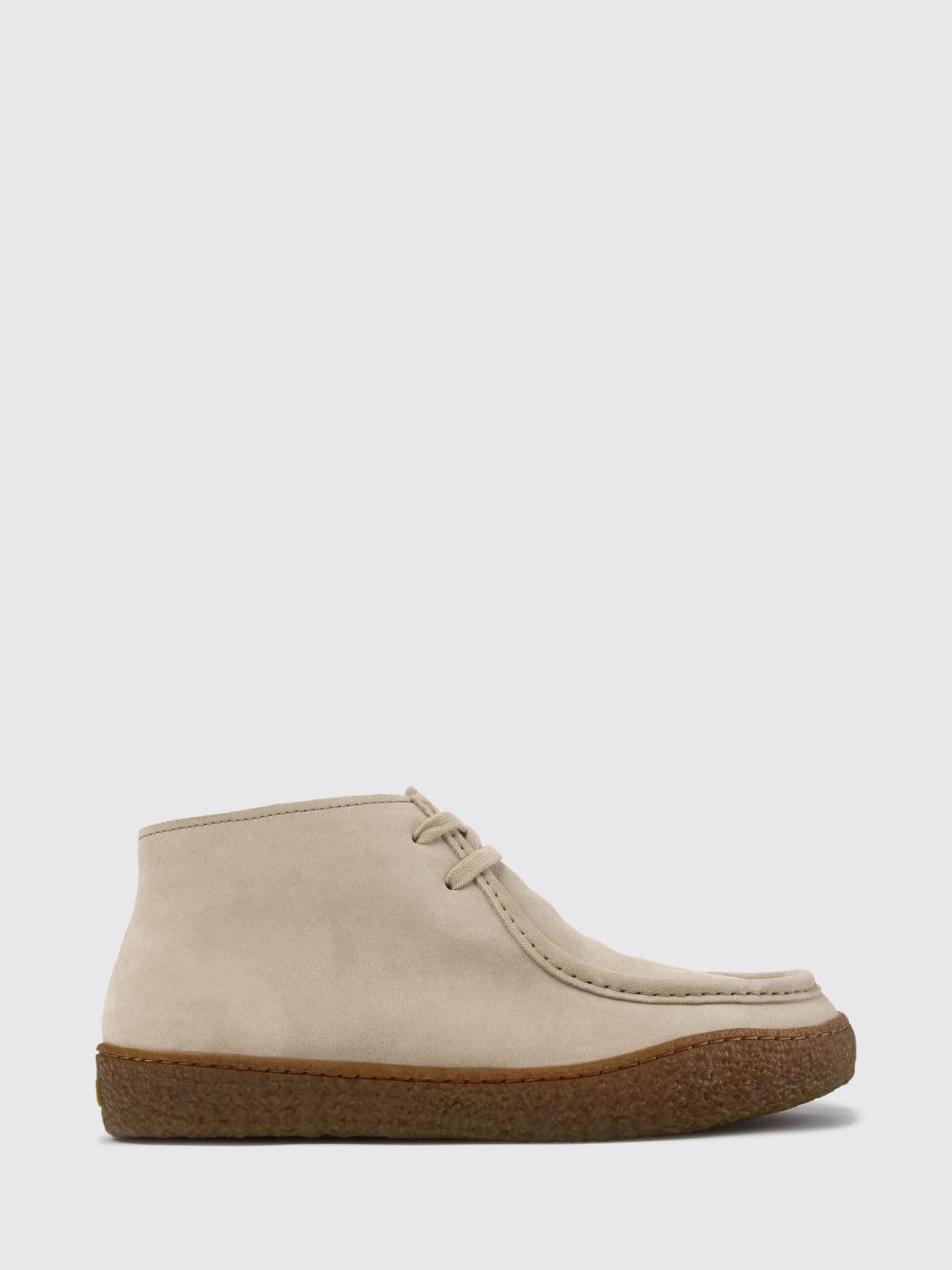 Camper Peu Terreno Suede Chukka Boots with Round Toe