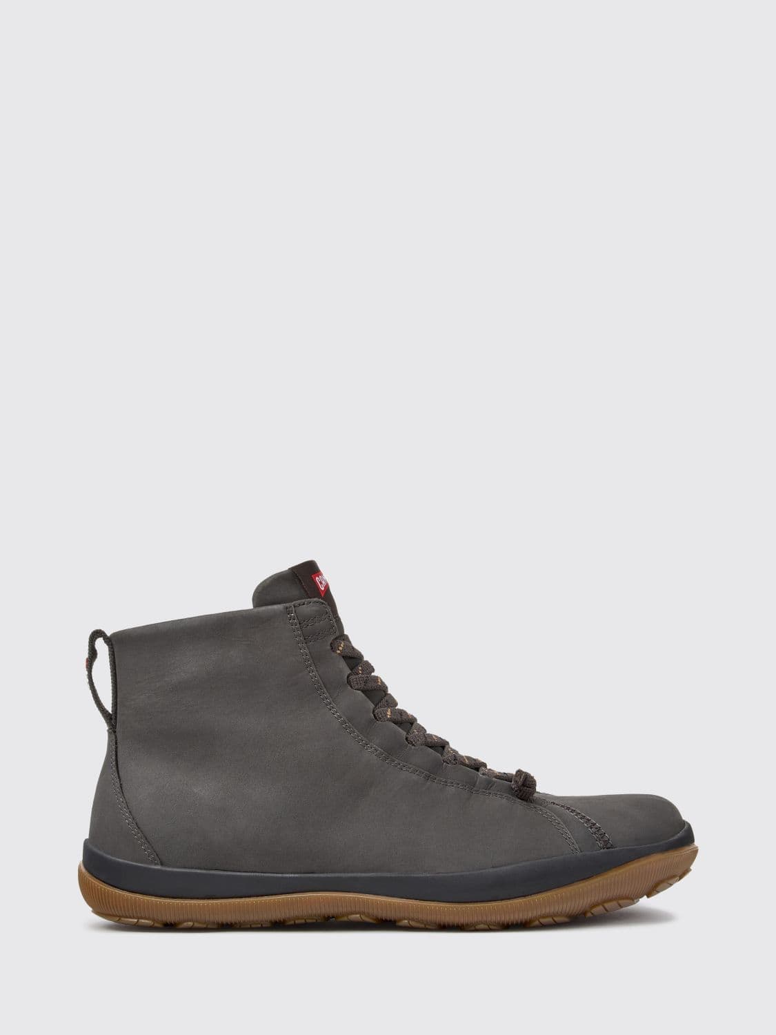 Camper Peu Pista GM Outdoor Ankle Boots in Nubuck and Gore-Tex with Side Zip