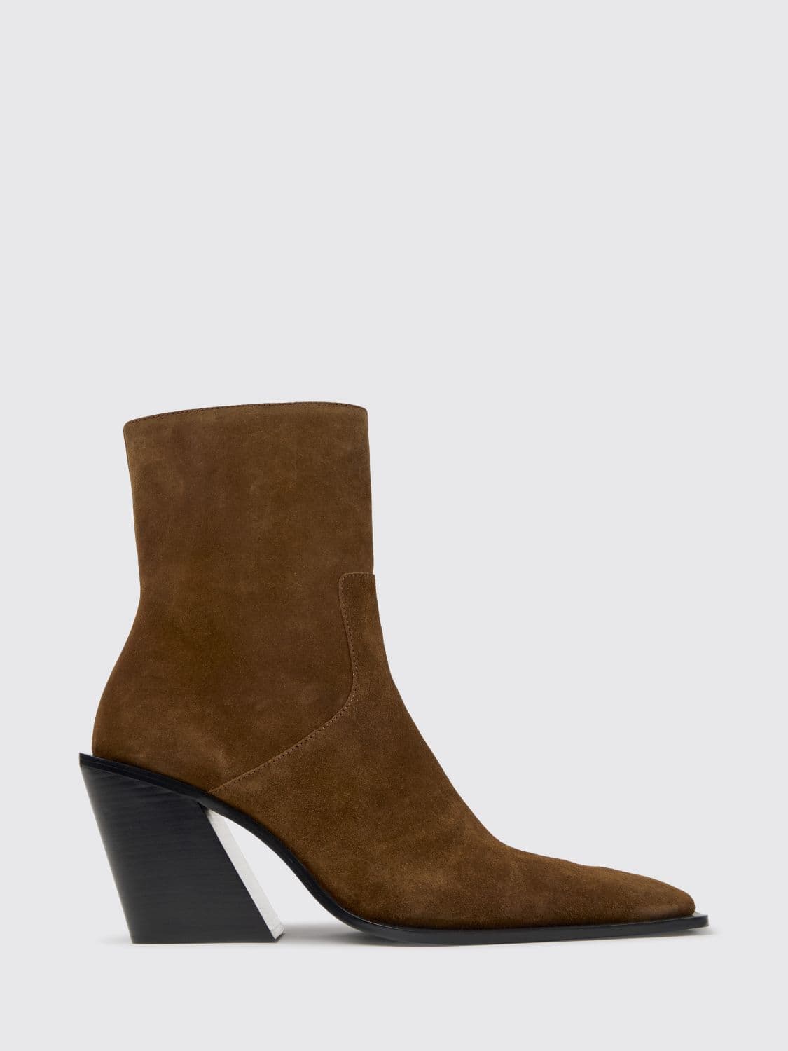 Camperlab Escandalo Suede Western Boots with Square Toe