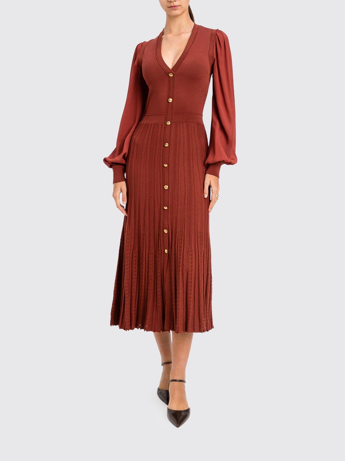Twinset Dress Woman color Cherry