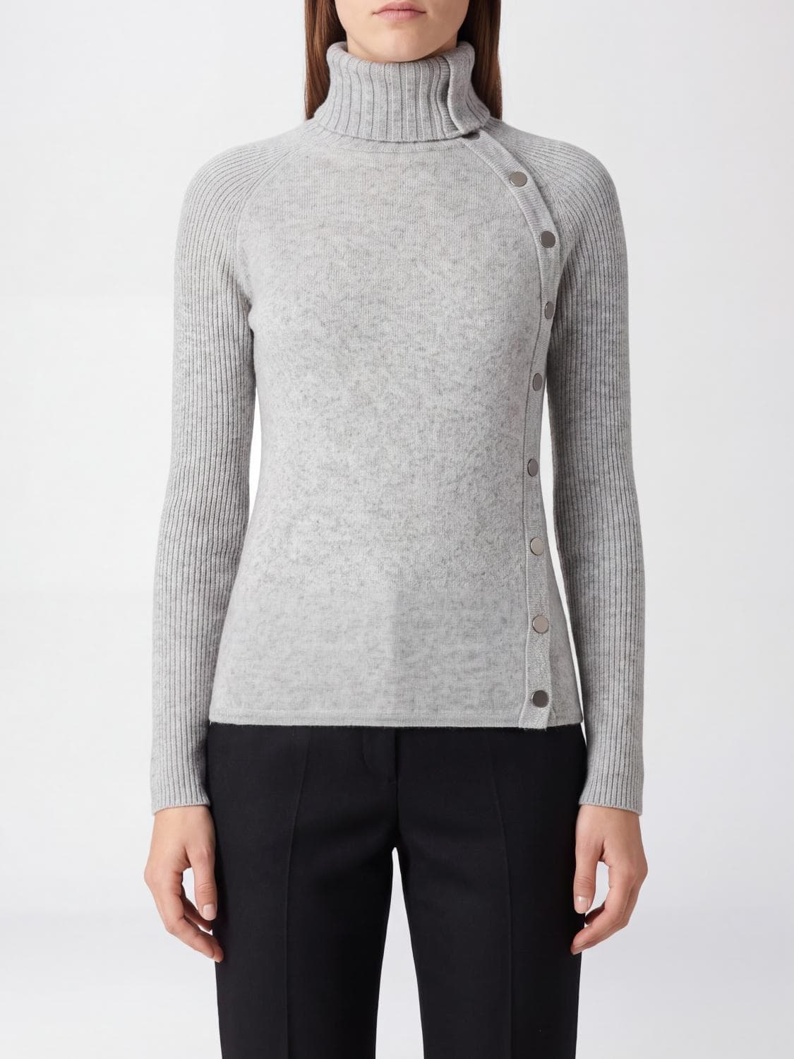 Sportmax Slim-Fit Roll Neck in Pure Virgin Wool