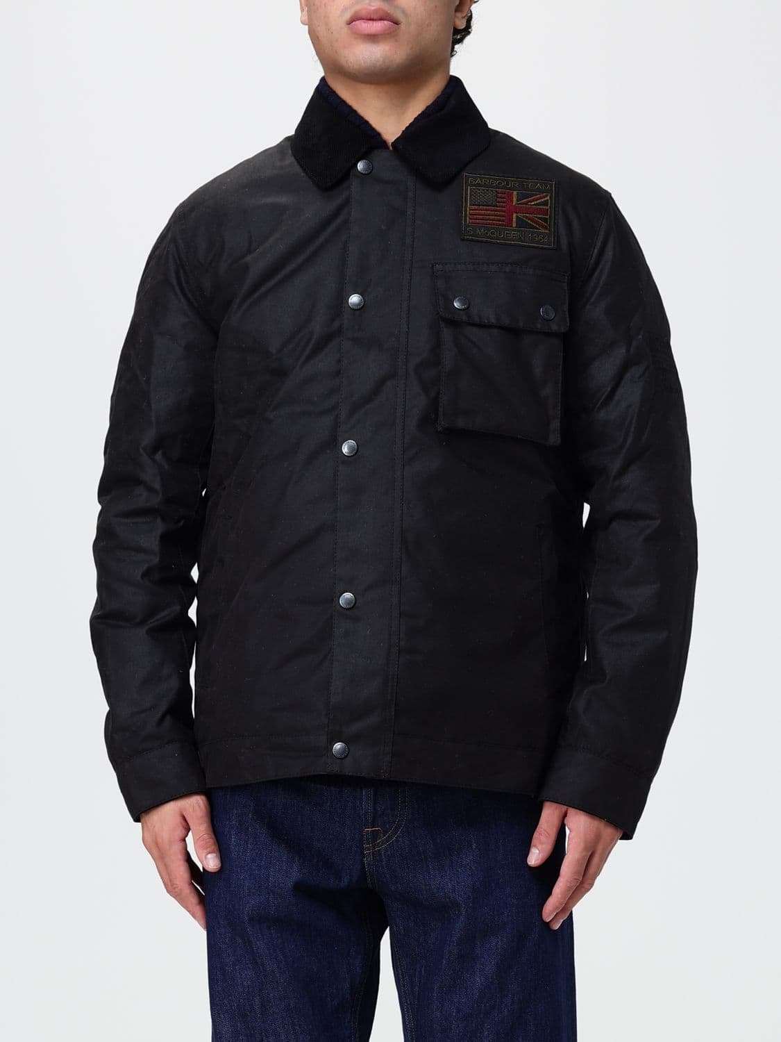 Barbour International x Steve McQueen Waxed Cotton Shirt Jacket