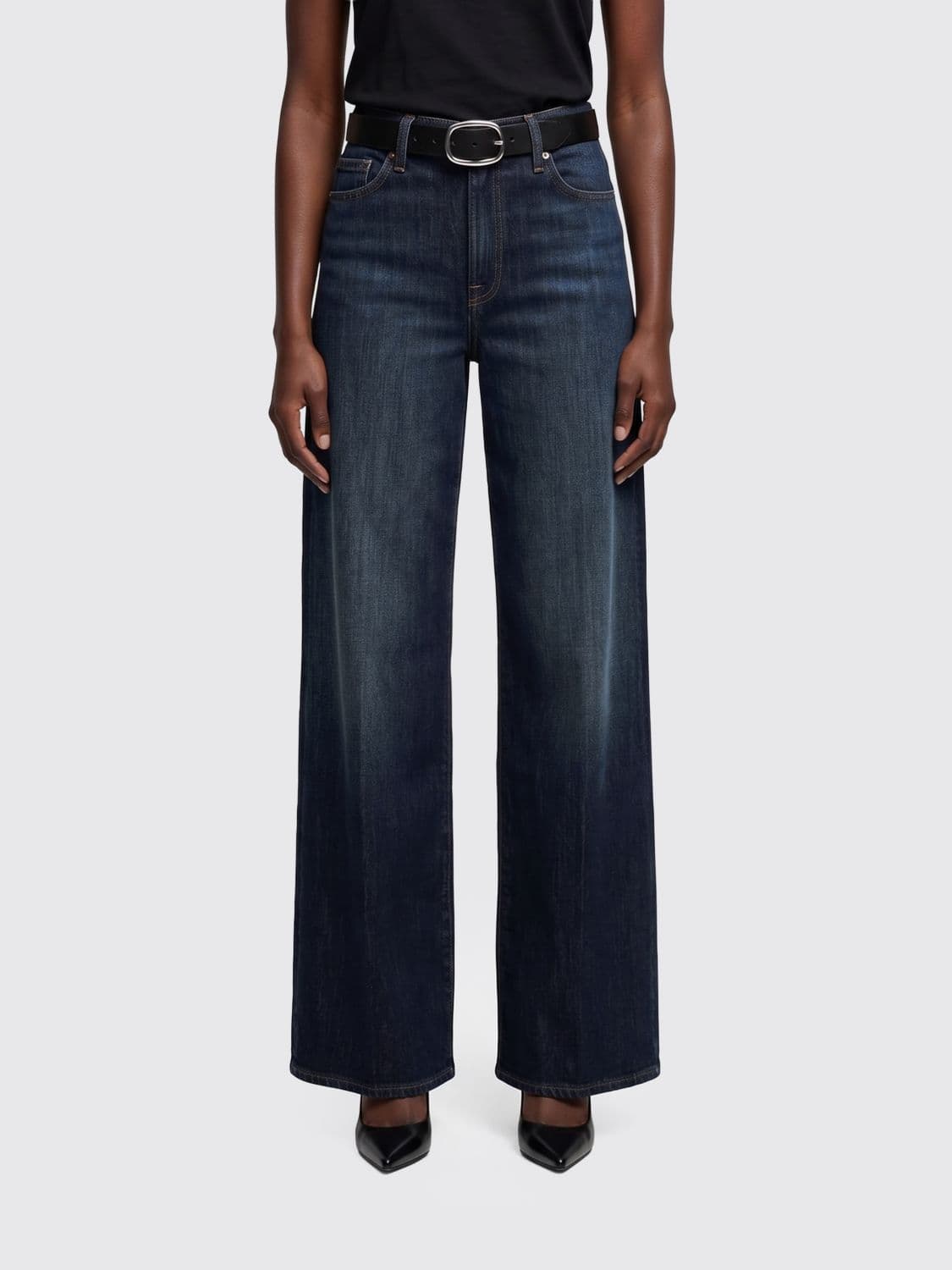 7 For All Mankind Jeans Woman color Blue 1