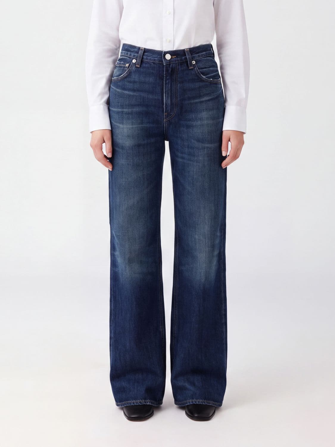 Haikure Jeans Woman color Navy