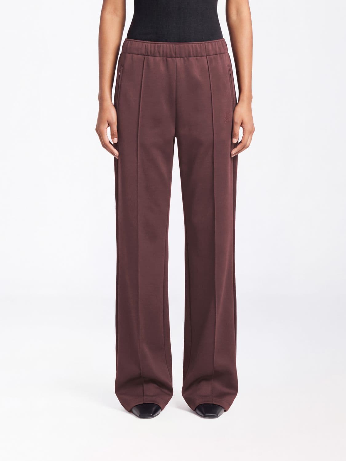 Courrèges Pants Woman color Burgundy