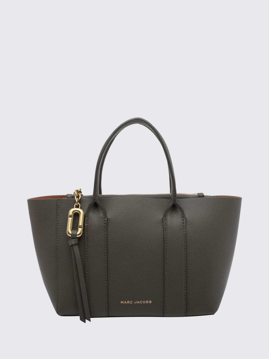 Marc Jacobs The Pop J Marc Work Tote Mini Grained Leather Bag with Shoulder Strap