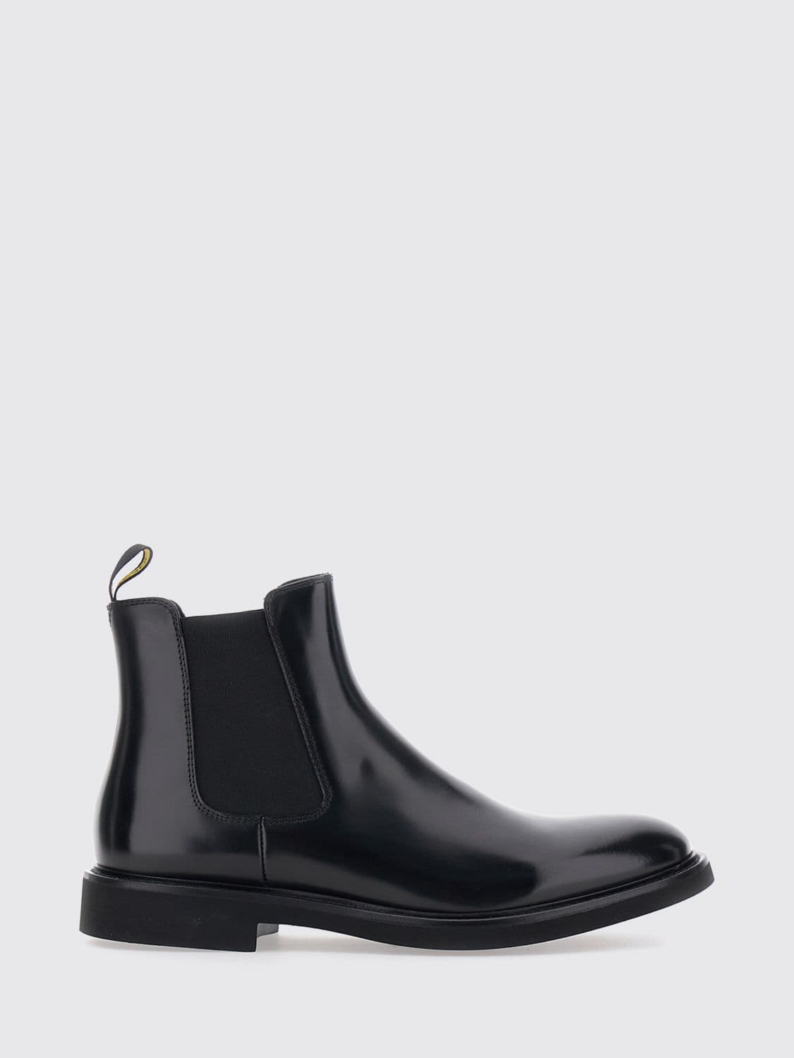 Doucal's Chelsea Ankle Boots in Brushed Calfskin with Elasticated Ankle