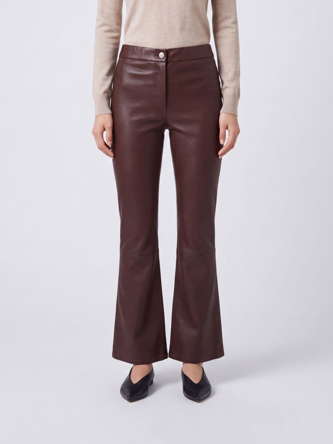 Arma Pants Woman color Mahogany · 36