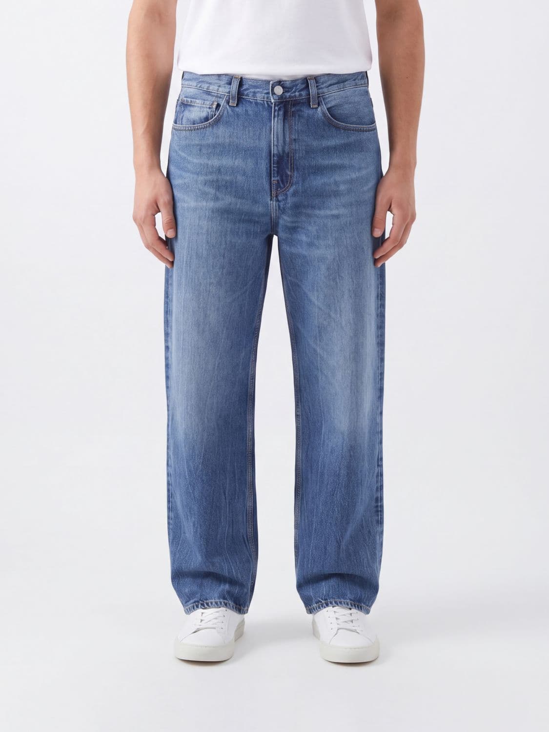 Carhartt Wip Payson Wide Leg Jeans in Recycled Cotton Denim