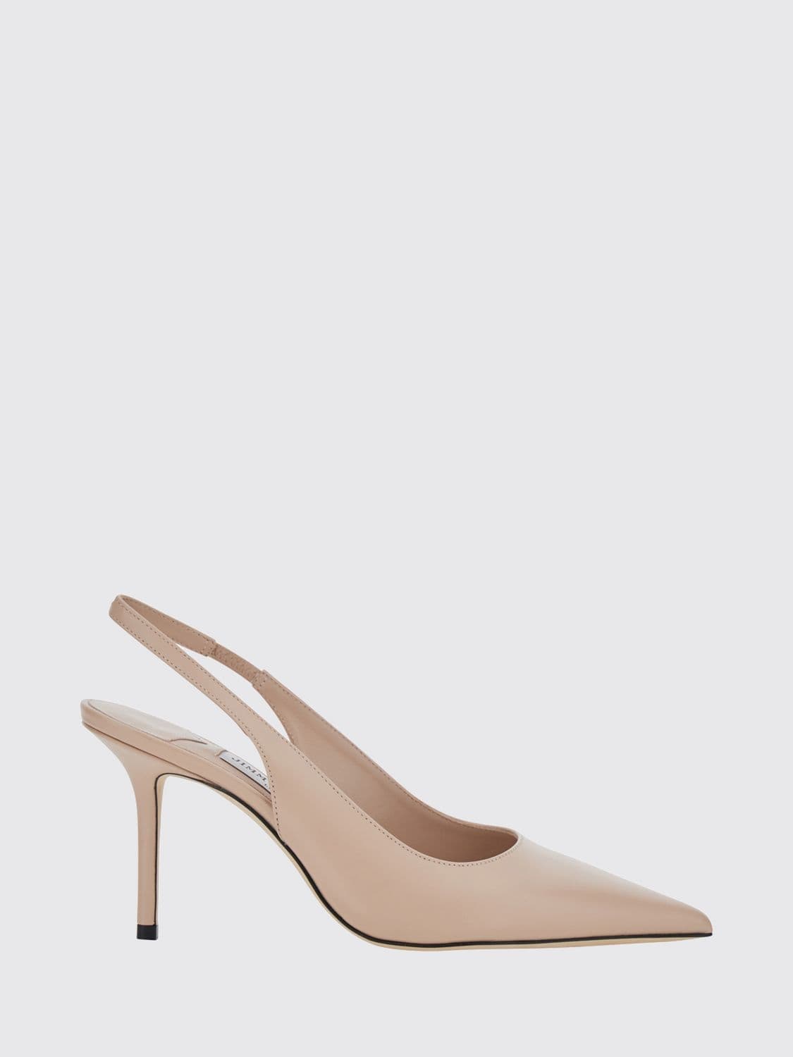 Jimmy Choo Love Calfskin Leather Slingback Pumps with Stiletto Heel