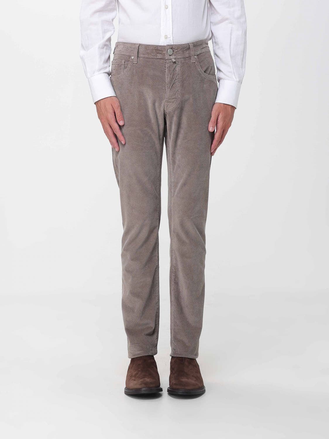 Jacob Cohen Slim Fit Five-Pocket Corduroy Trousers