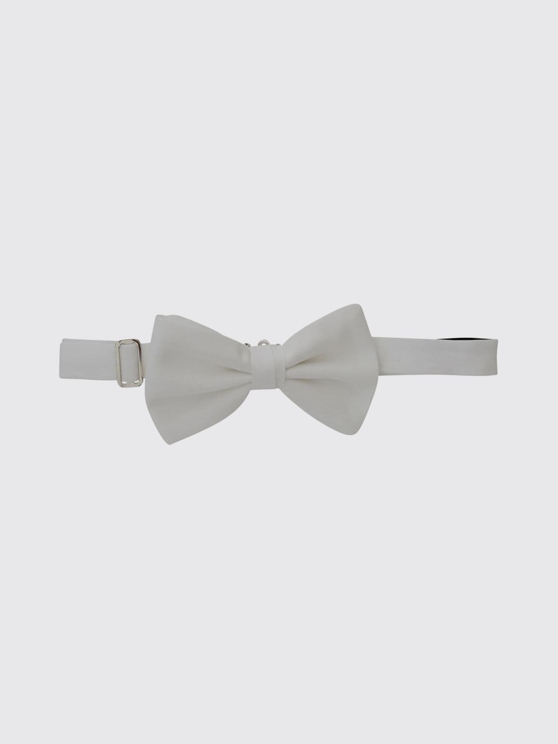 Emporio Armani Cotton Ceremony Bow Tie with Hook Fastening