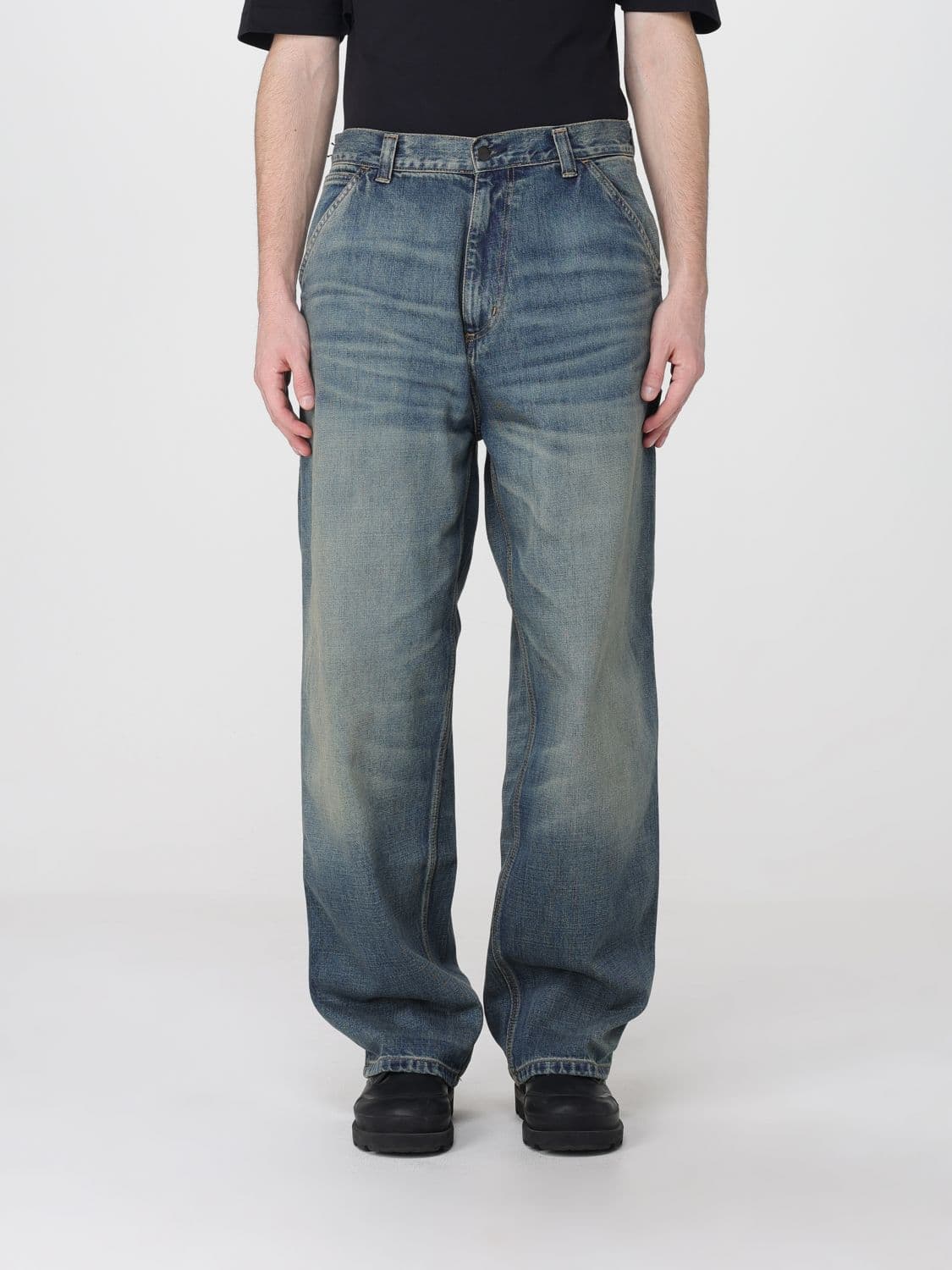 Carhartt Wip OG Single Knee Pant Straight Fit Denim Carpenter Jeans