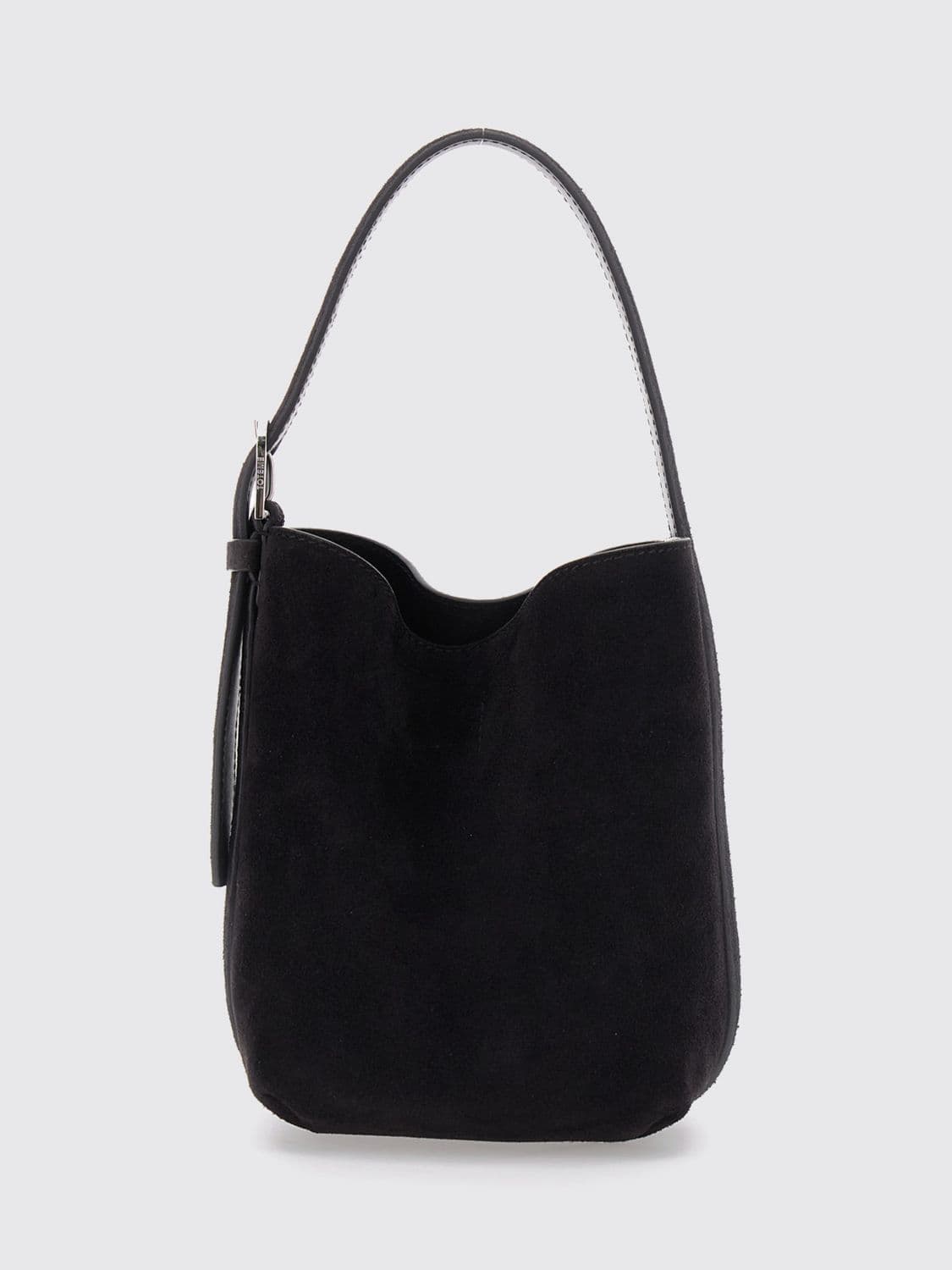 Toteme Mini Suede Calfskin Handbag with Adjustable Handle