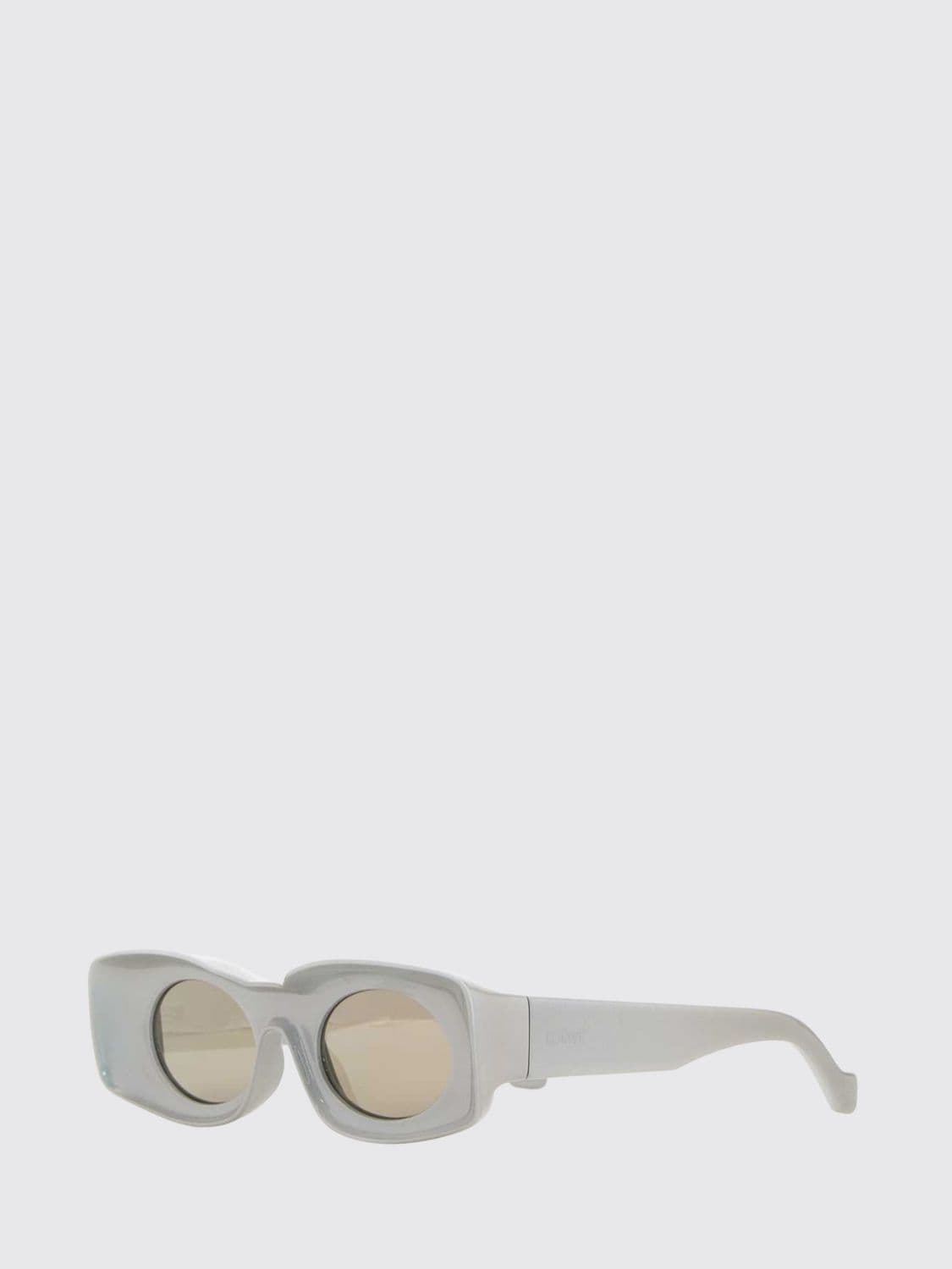 Loewe Rectangular Sunglasses in Transparent Acetate · OS