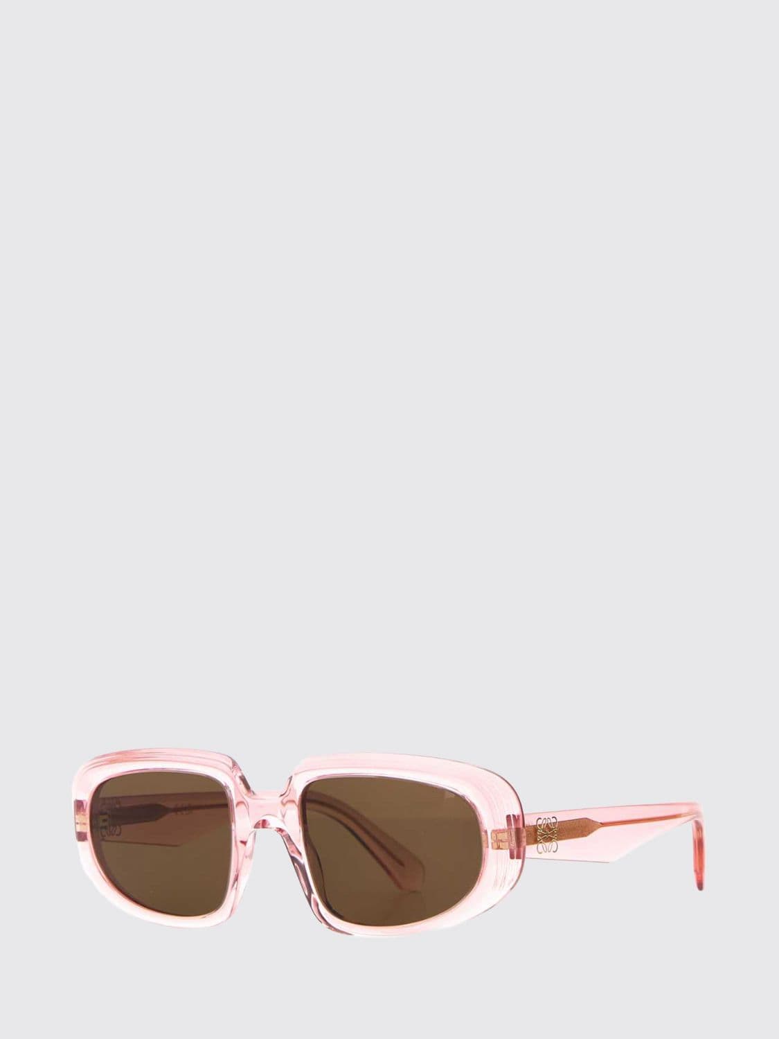 Loewe Anagram Rectangular Sunglasses in Acetate with Monogram