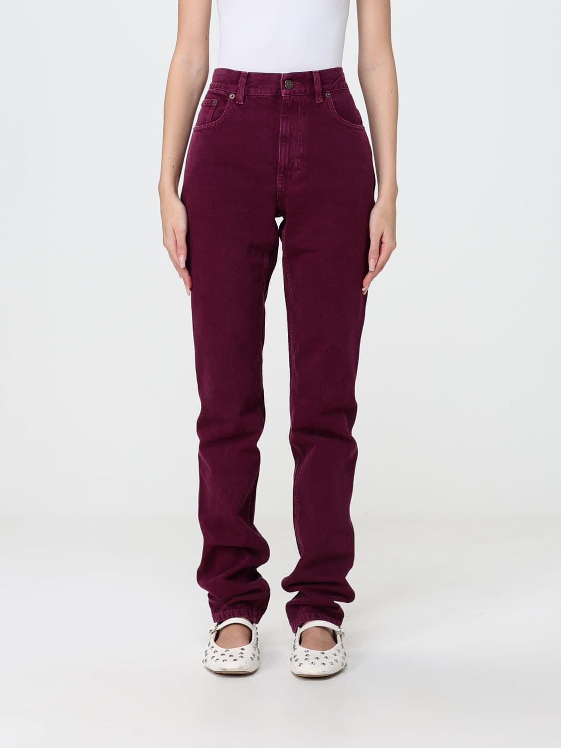 Chloé High-Waisted Skinny Fit Cotton Denim Jeans