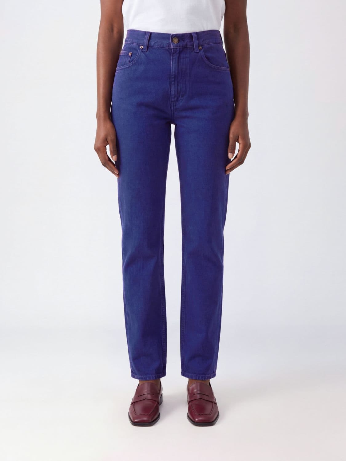 Chloé High-Waisted Skinny Fit Cotton Denim Jeans