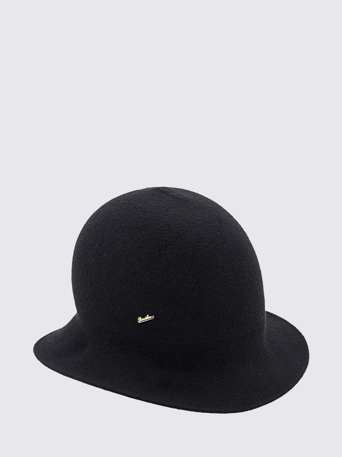 Borsalino Wide-Brim Hat in Alpaca Wool and Viscose Blend