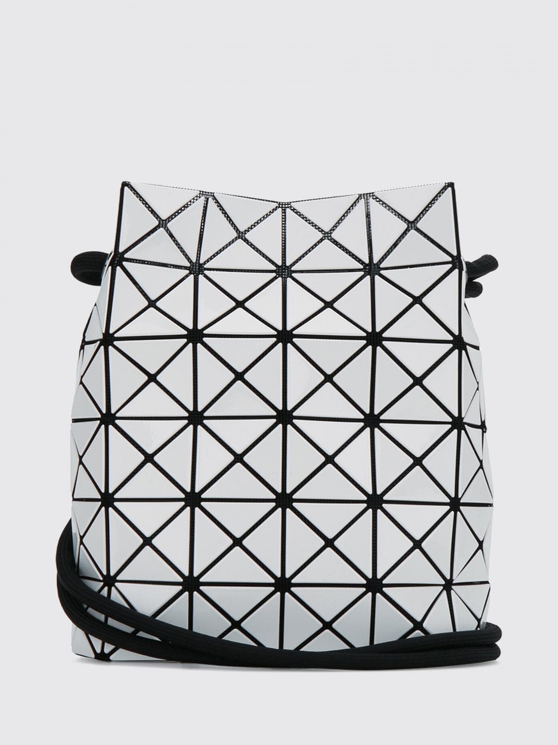 Bao Bao Issey Miyake Mini Bucket Bag with Drawstring Closure and Shoulder Strap