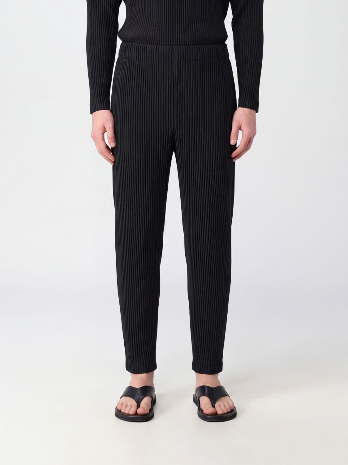 Homme Plisse' Issey Miyake Pants Men color Black