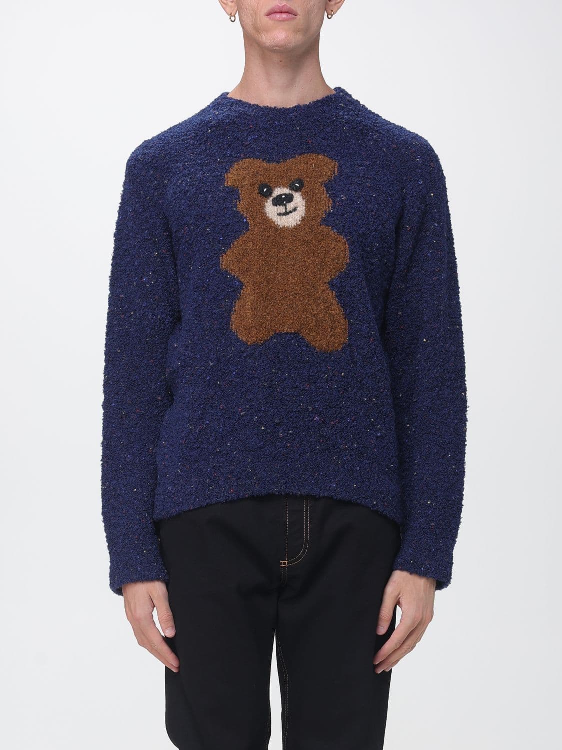 Moschino Couture Sweater Men color Blue