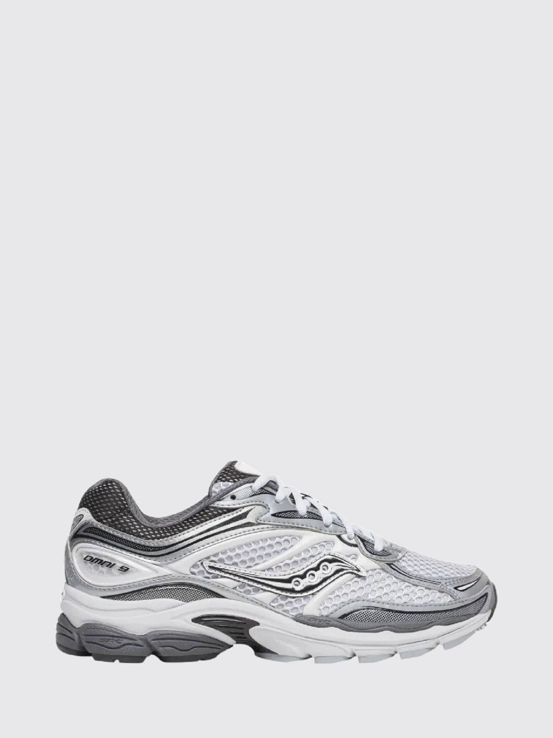 Saucony ProGrid Omni 9 Disrupt Bicolour Mesh and Tech Fabric Trainers