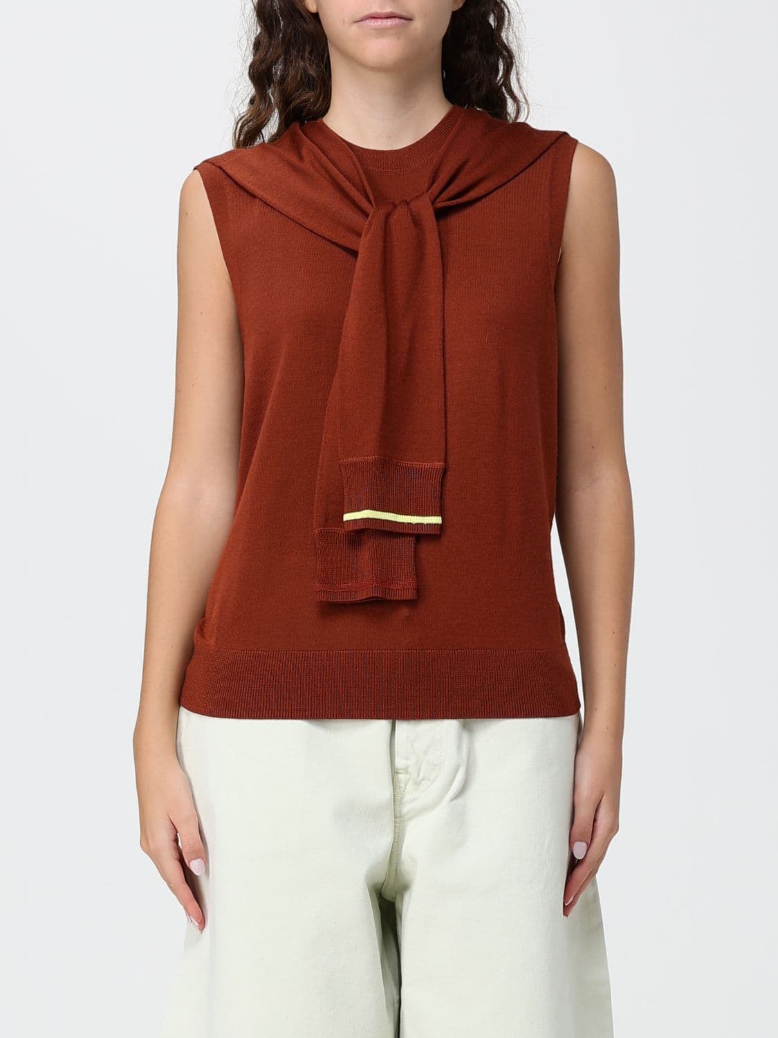 Paul Smith Waistcoat Woman color Brown