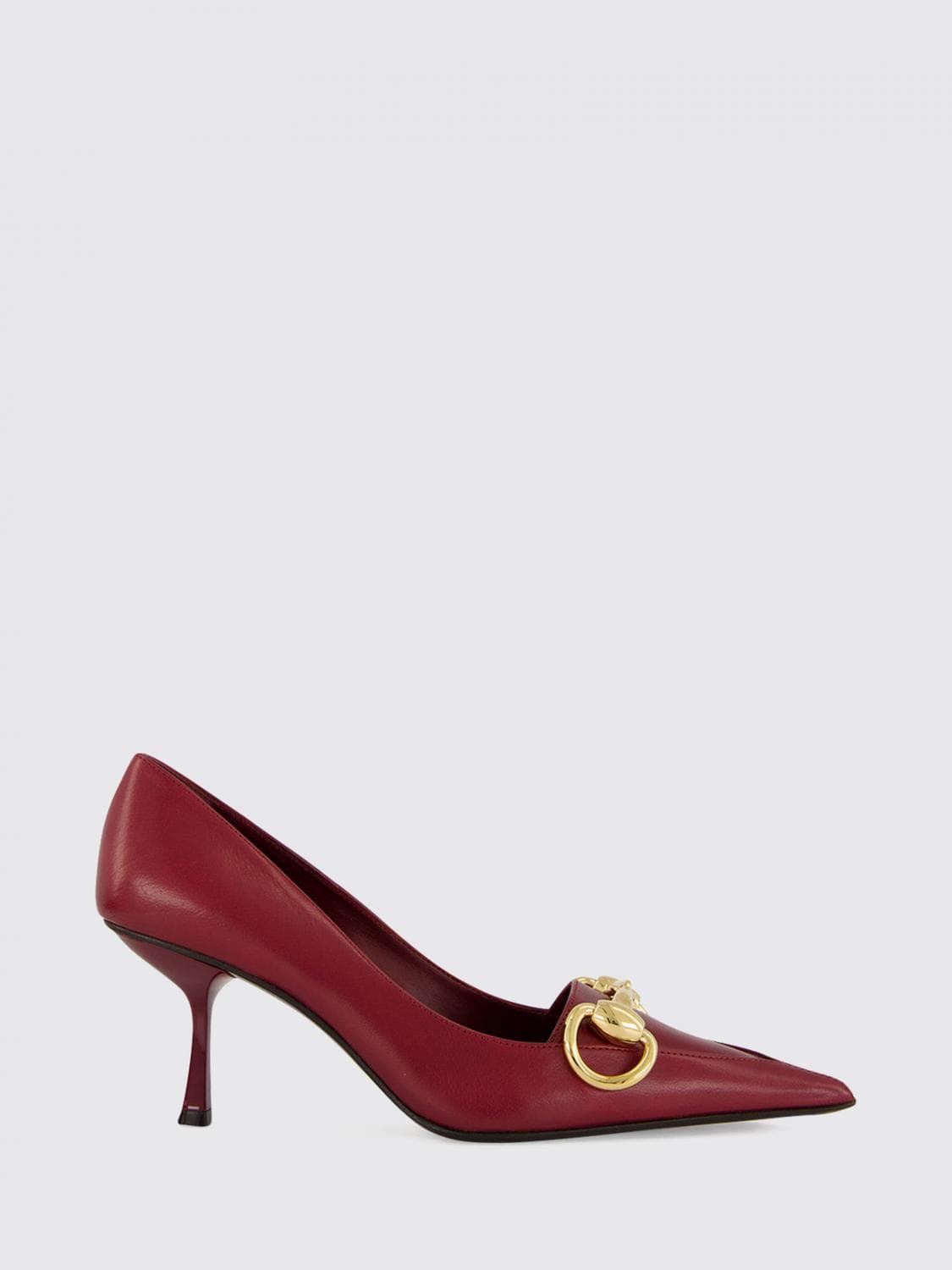 Gucci High Heel Shoes Woman color Burgundy