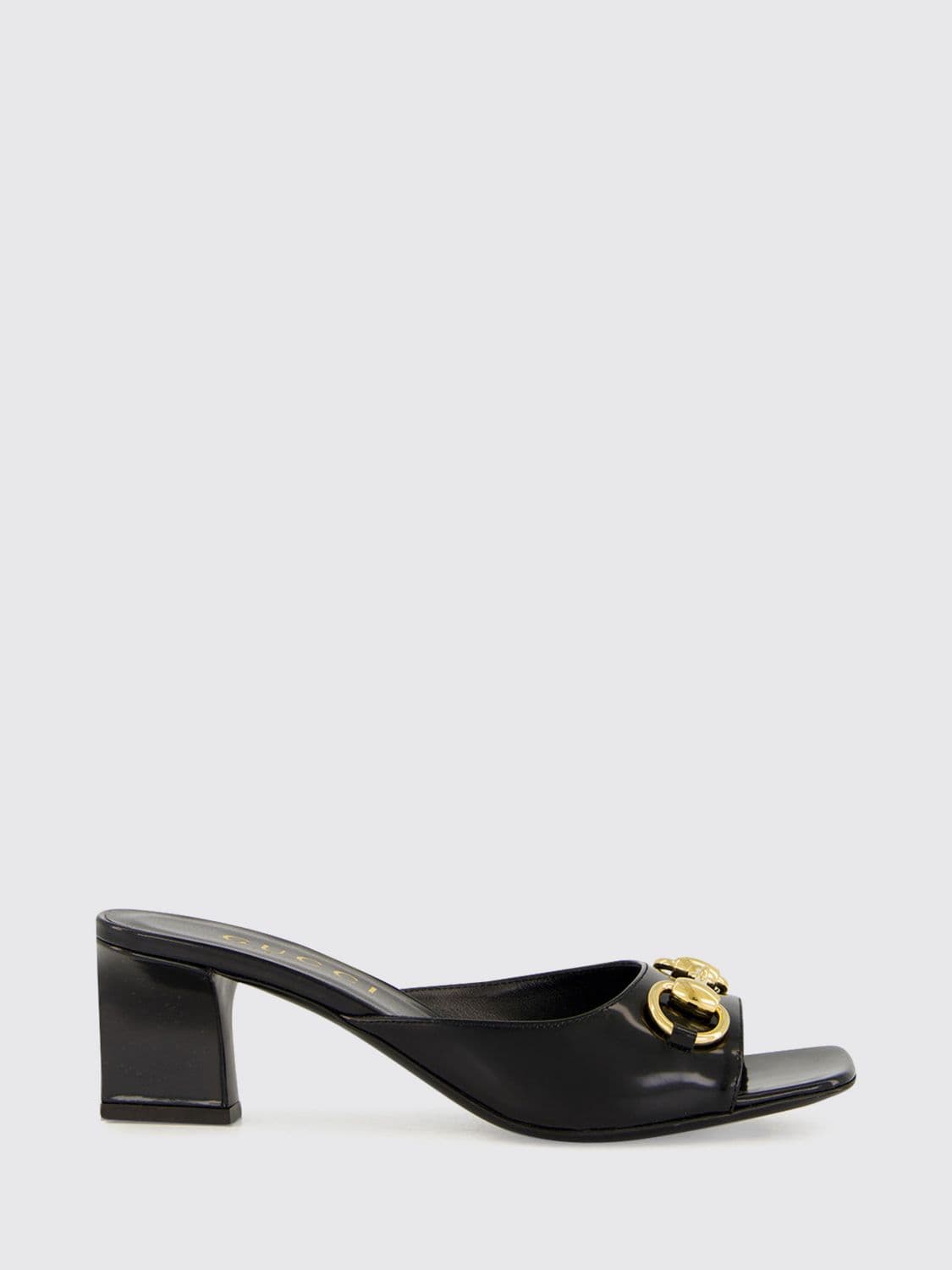 Gucci Heeled Sandal Woman color Black