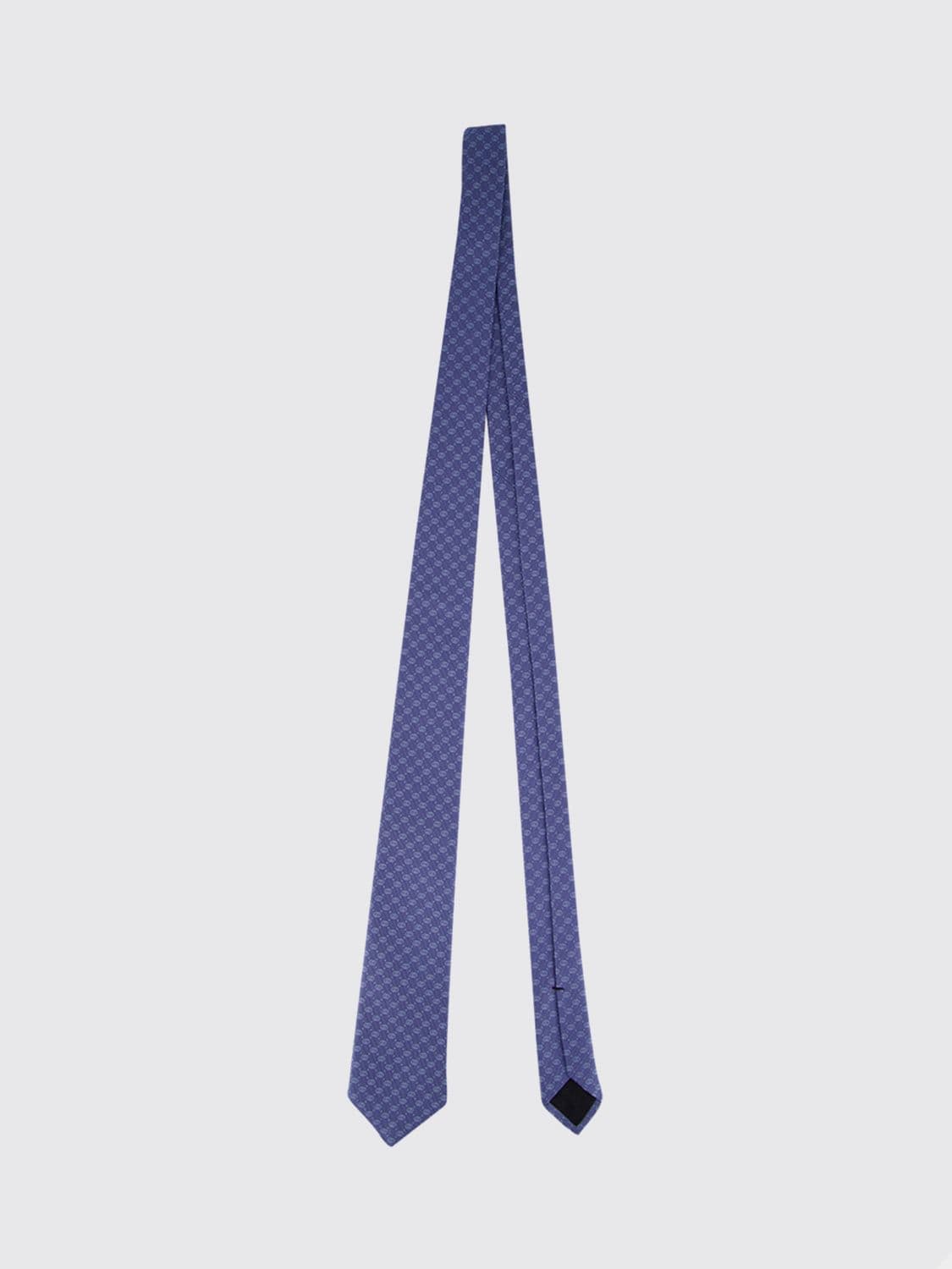 Gucci Tie in Pure Organic Silk with All-Over GG Monogram Pattern · OS