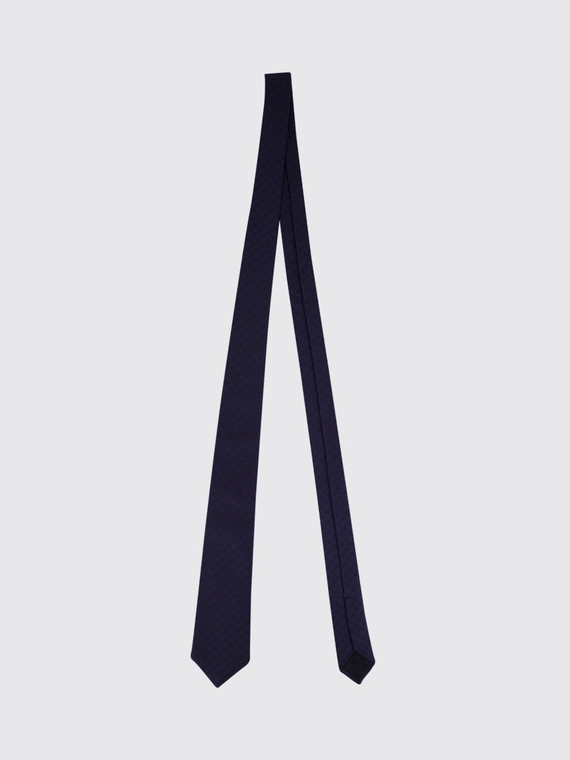 Gucci Tie in Pure Organic Silk with All-Over GG Monogram Pattern · OS