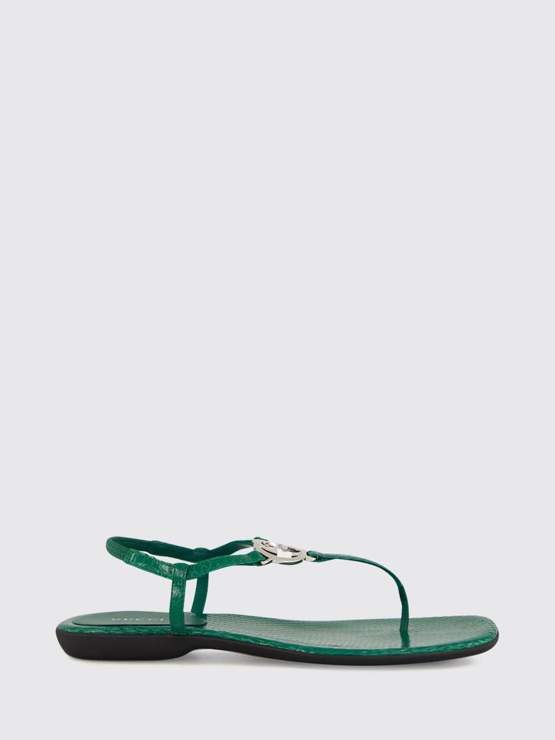 Gucci Heeled Sandal Woman color Green