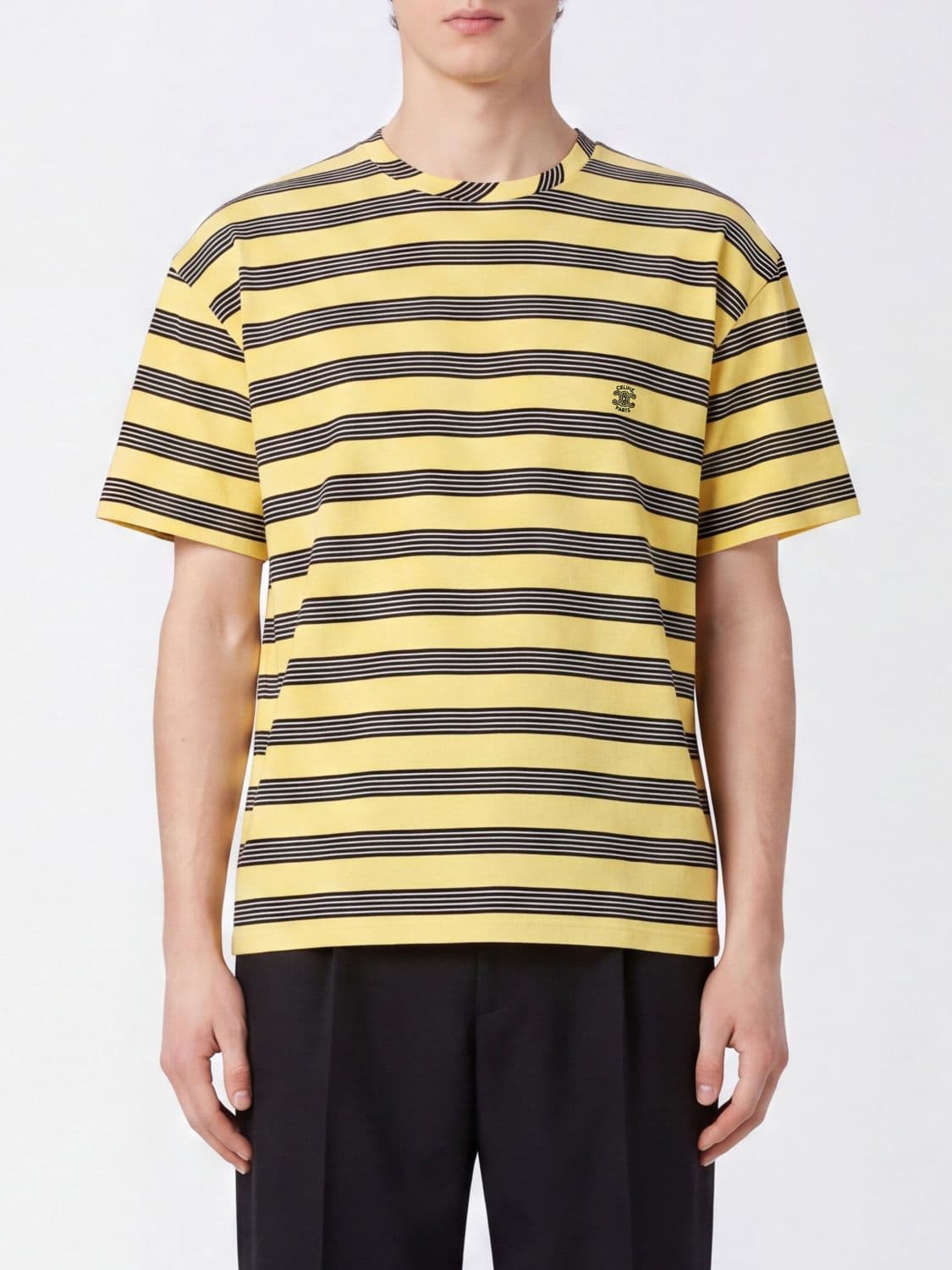 Celine T-Shirt Men color Yellow