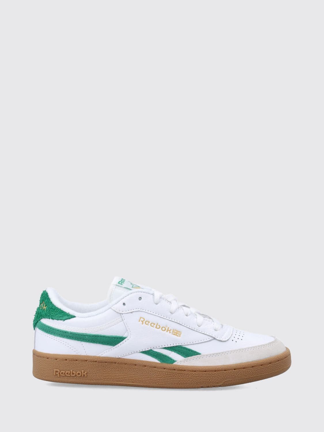 Reebok Club C Revenge Vintage Smooth Leather Sneakers with Printed Logo
